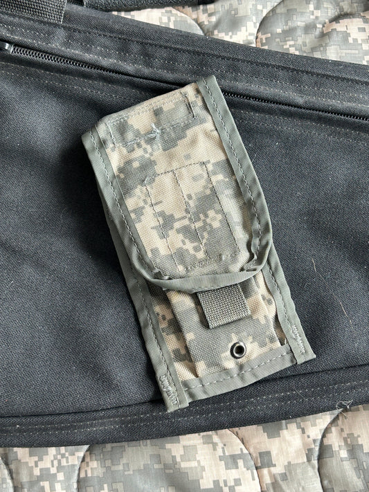 M4 Rifle 2 MAG Magazine Pouch MOLLE II - ACU - New Never Issued