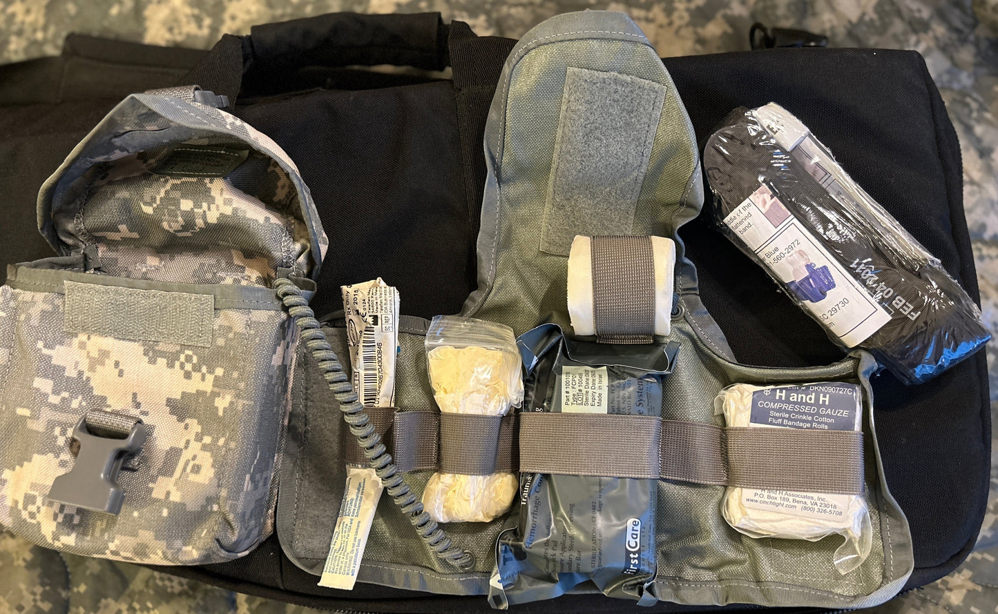 IMPROVED FIRST AID KIT (IFAK) - MOLLE II - NEW Condition - Military Surplus