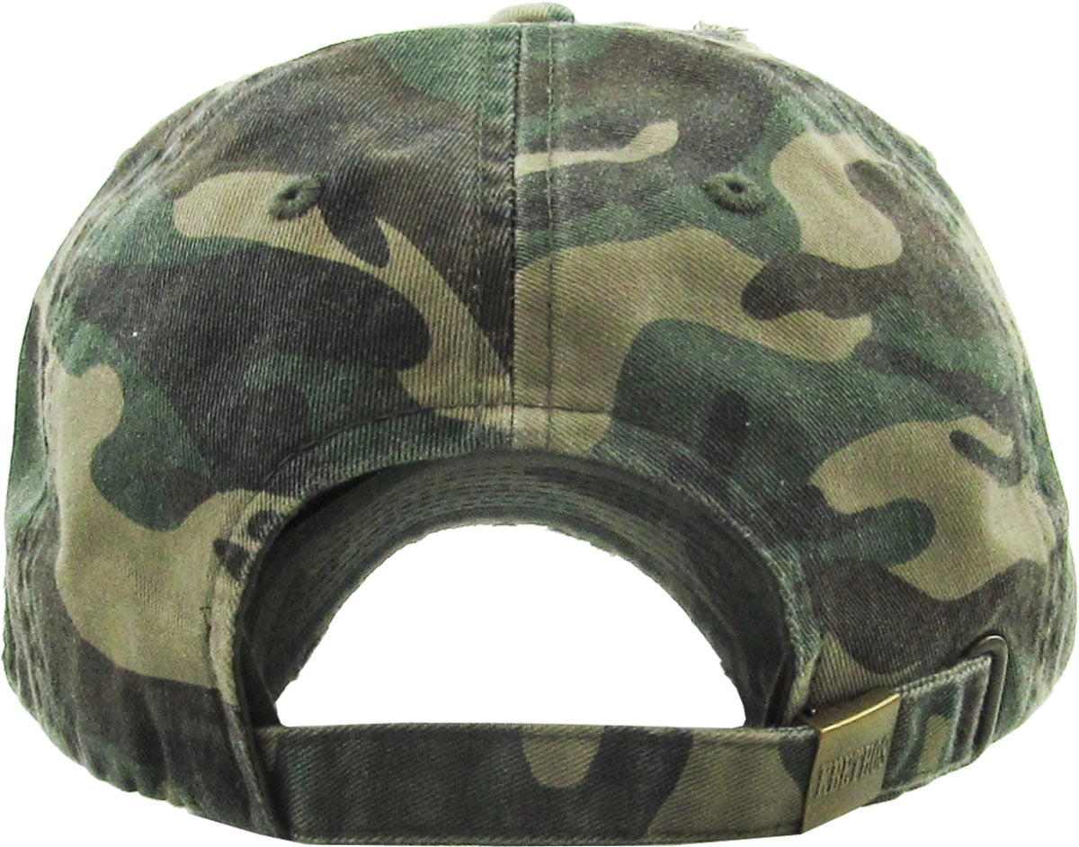 Camo American Flag Hat